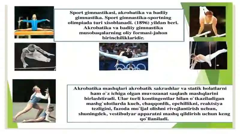 Gimnastika va uni o’qitish 3