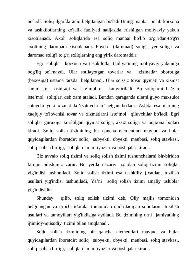 MUSTAQILLIGIMIZNING DASTLABKI YILLARIDA SOLIQ SIYOSATINING O‘ZIGA XOS XUSUSIYATLARI. 3