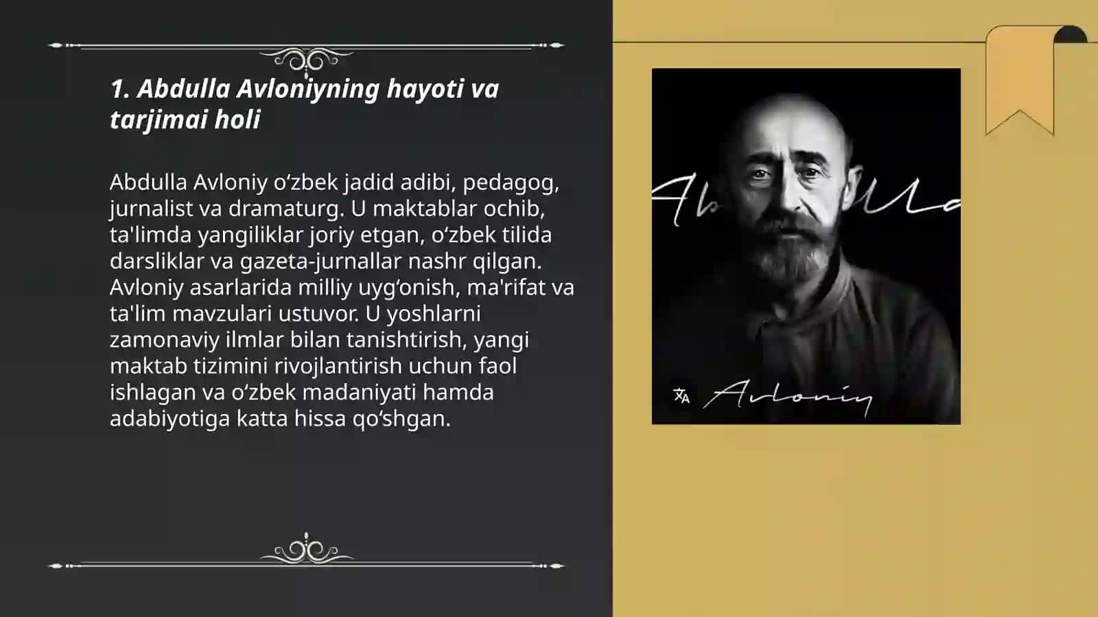 Abdulla Avloniyning hayoti va tarjimai holi 3