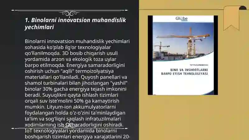 Binolarni innovatsion muhandislik yechimlari 3