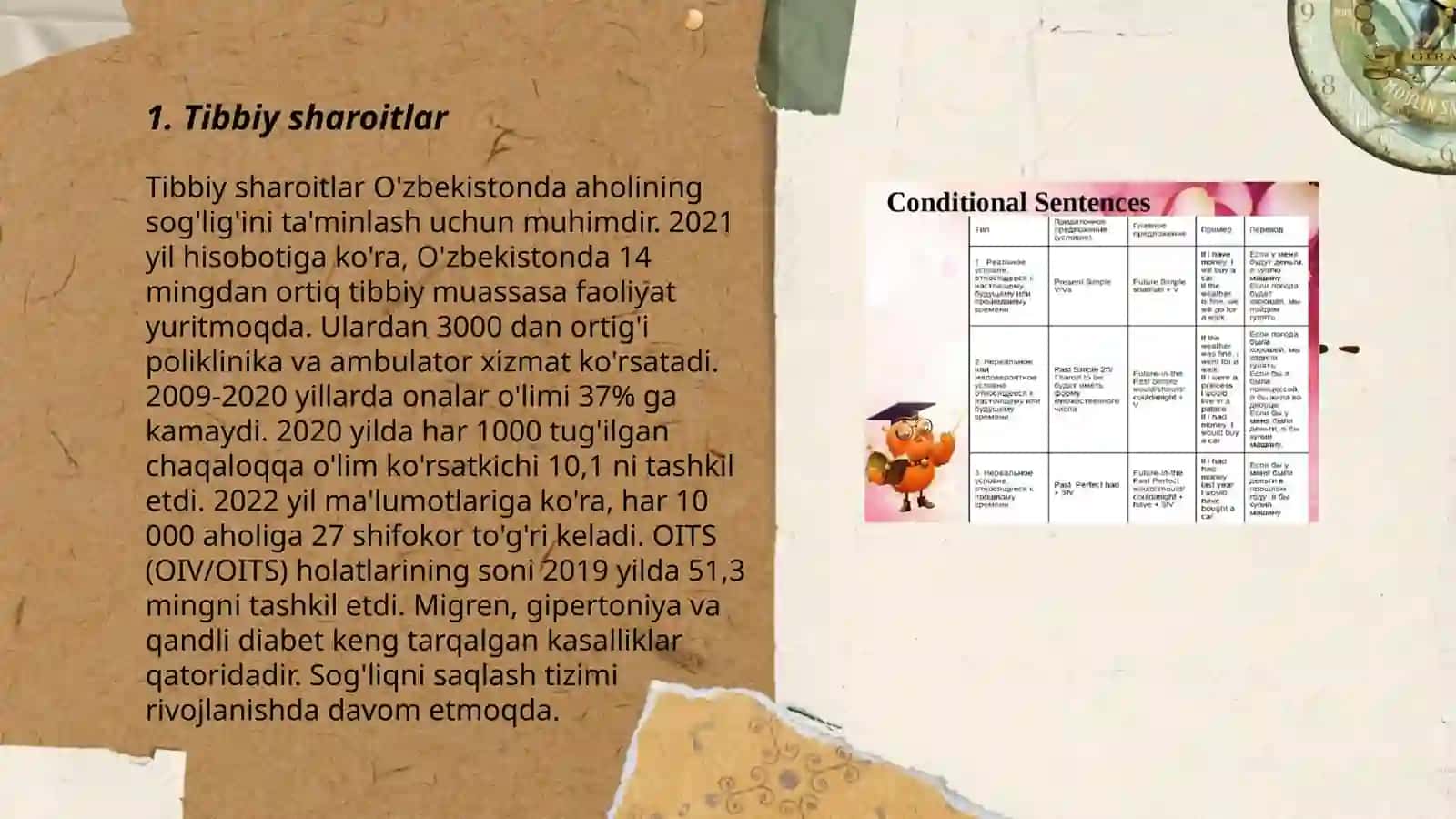 Tibbiy sharoitlar 3