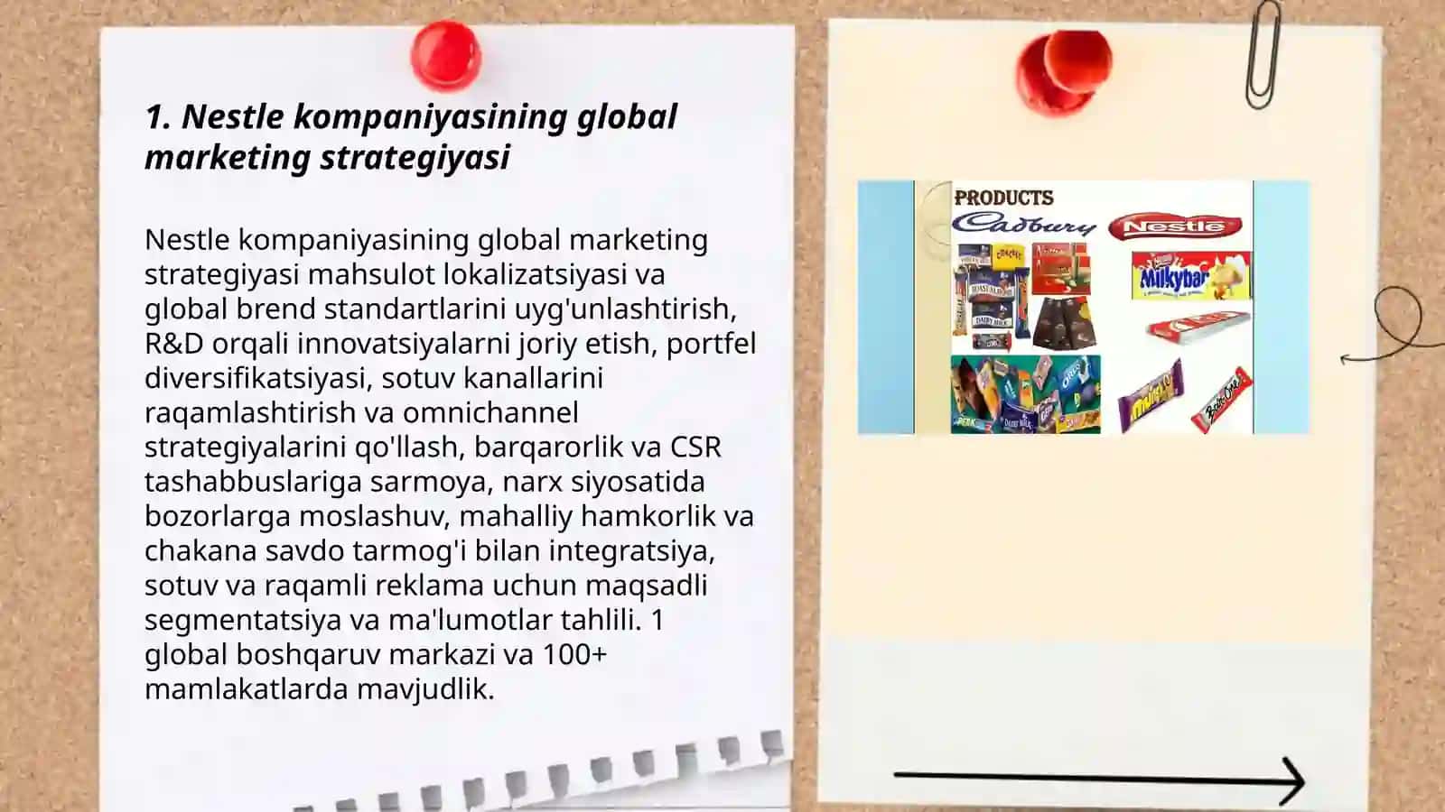 Nestle kompaniyasining global marketing strategiyasi 3
