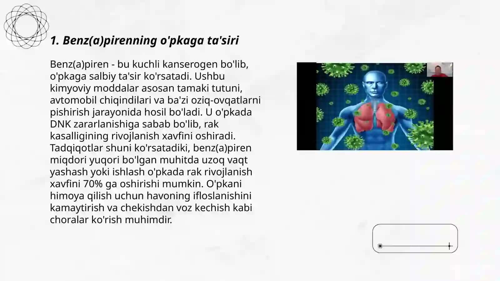 Benz(a)piren va neoplastik jarayonlar 3