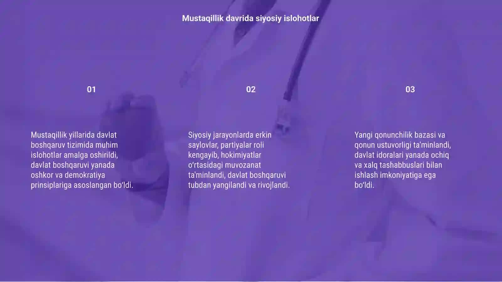 Mustaqillik yillarida davlat boshqaruv tizimida amalga oshirilgan islohotlar 3