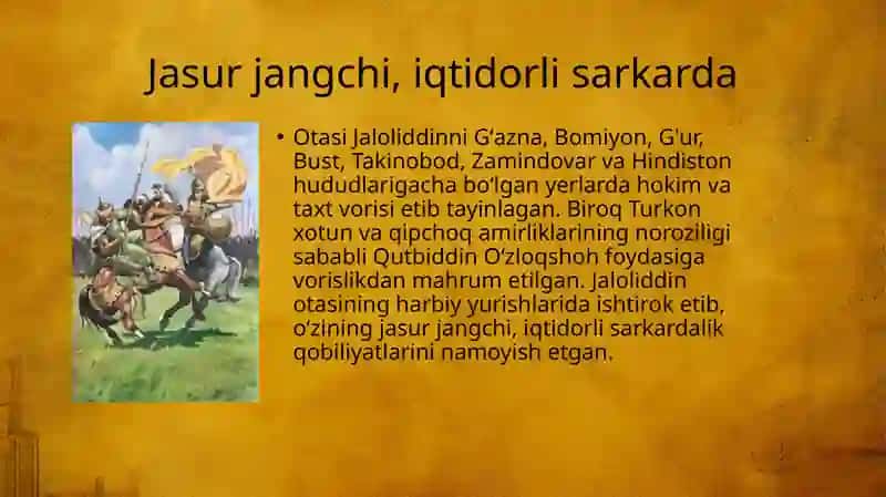 Jaloliddin Manguberdi - milliy qahramon 3