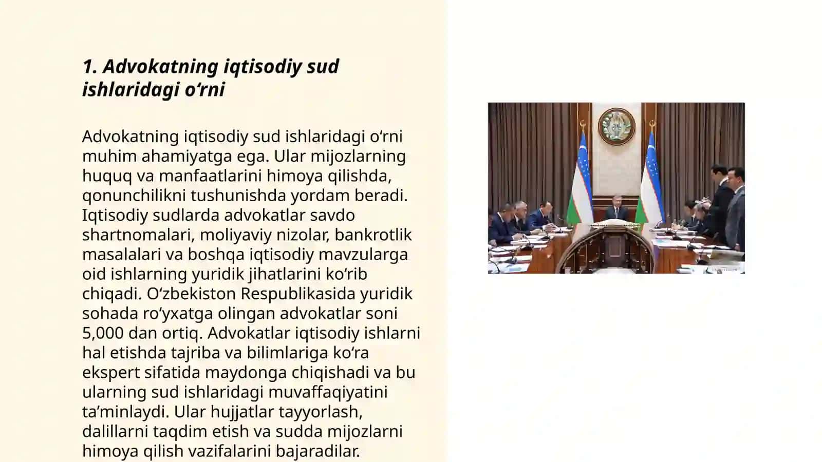 Advokatning iqtisodiy sud ishlarida ishtiroki 3