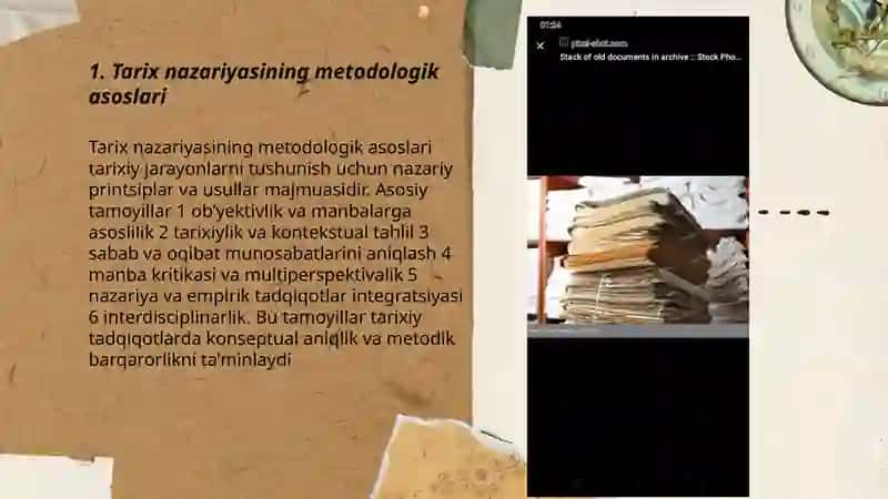 Tarix nazariyasining tarixiy tadqiqotlardagi òrni 3