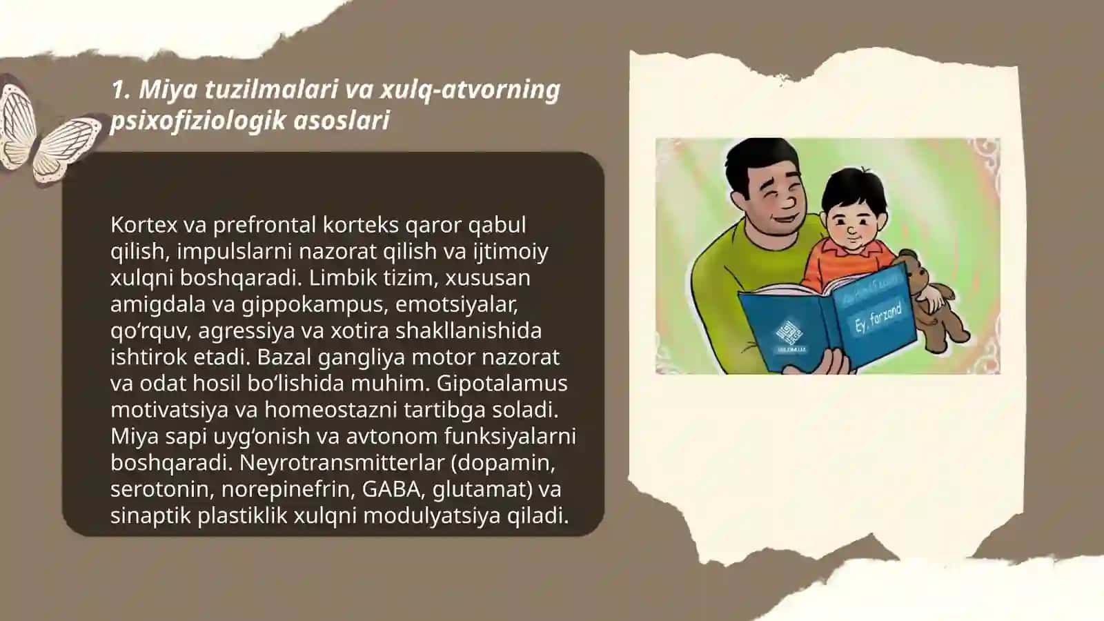 Xulq-atvorning psixofiziologik asosi 3