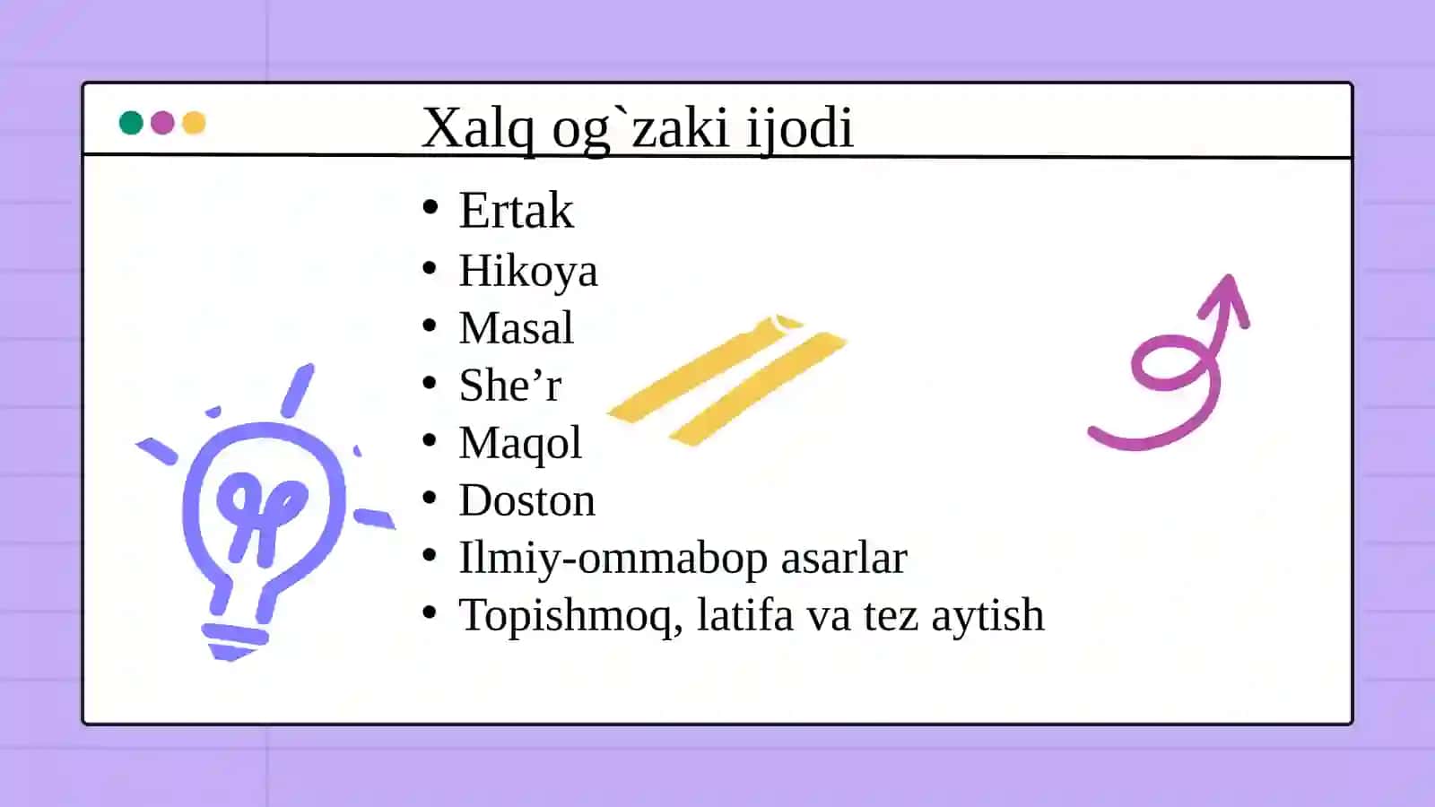 Sinfdan tashqari mashg`ulotlarda xalq og'zaki ijodi va bоlаlаr adabiyoti namunalaridan foydalanish 3