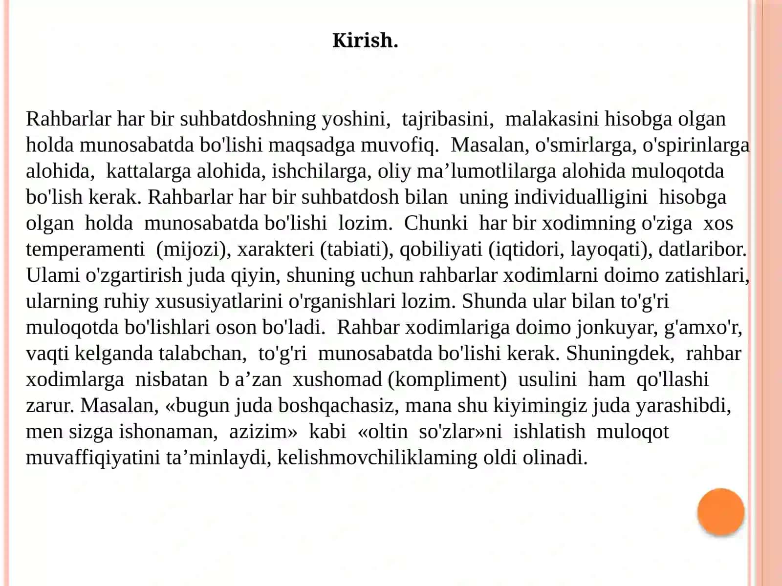Rasmiy uchrashuvlarga psixologik tayyorgarlik 3