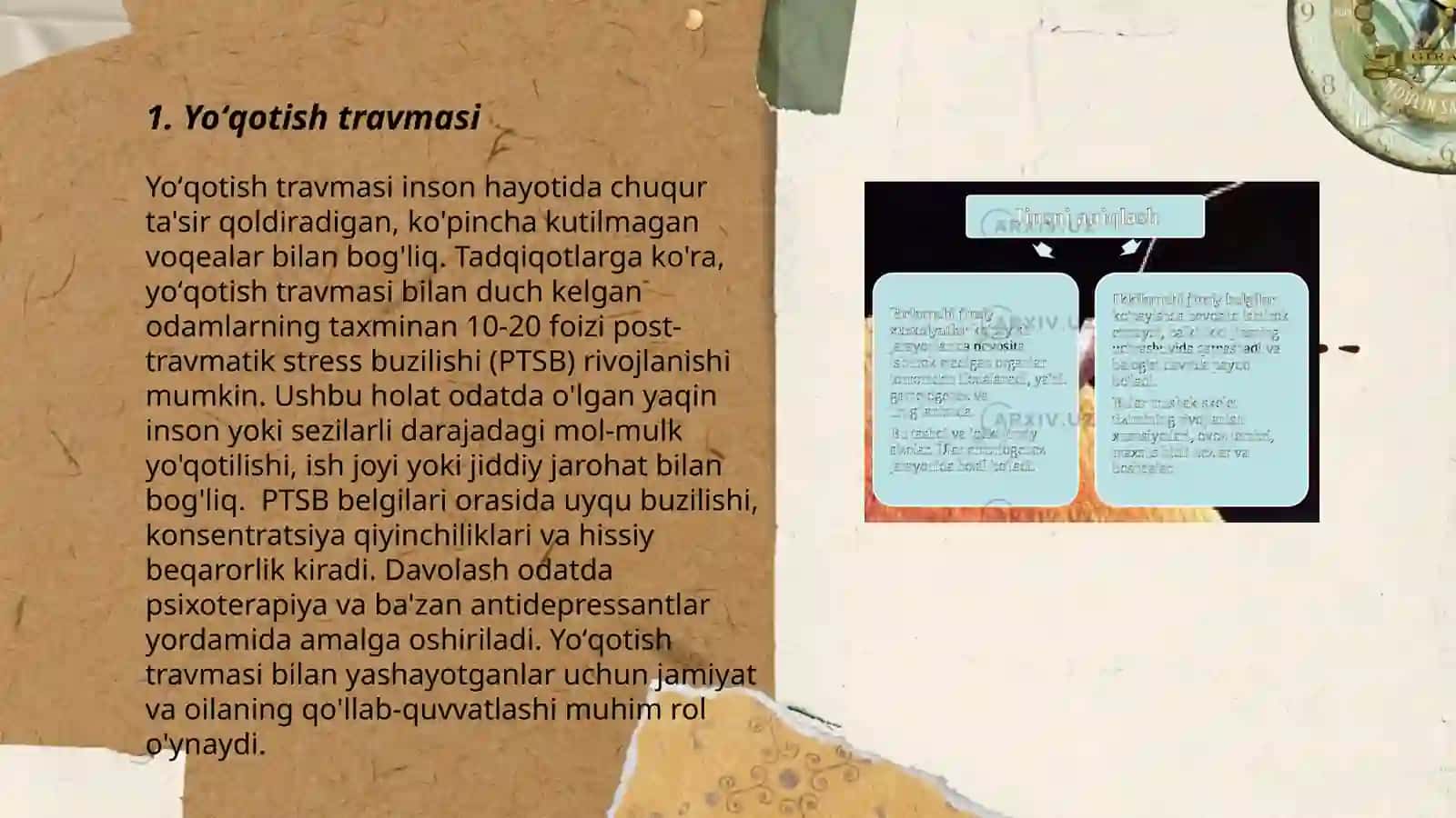 Yoʻqotish travmasi 3