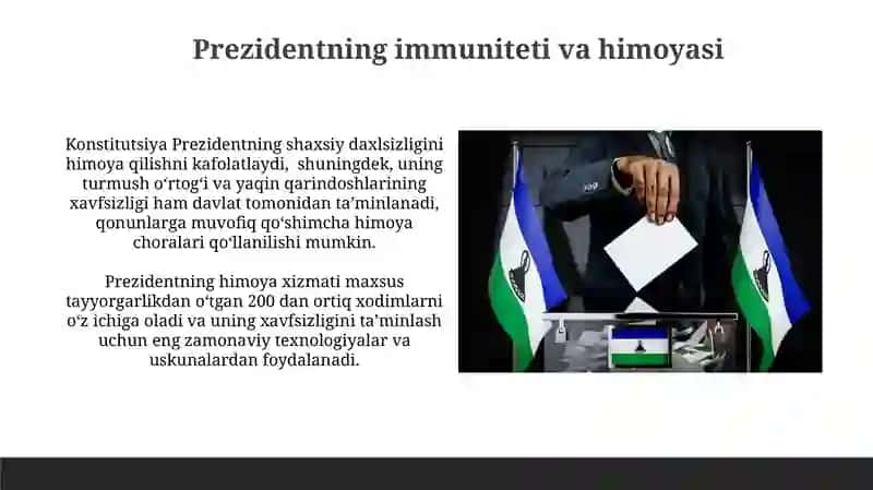 O'zbekiston Respublikasi Prezidentining Konstitutsiyaviy Maqomi 3
