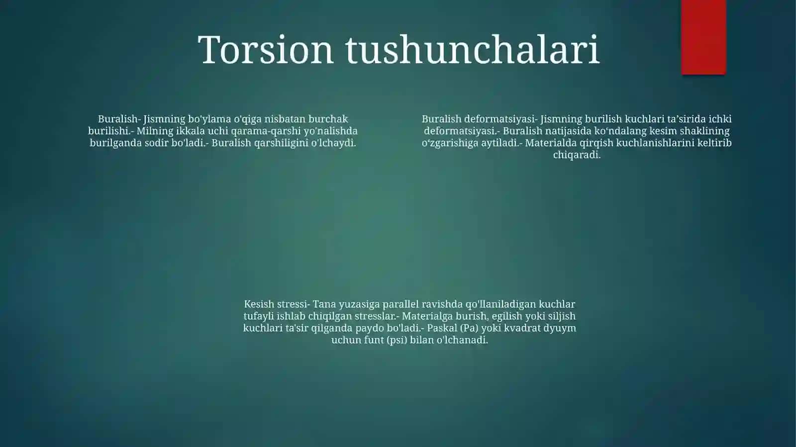 Buralish Deformatsiyasi 3