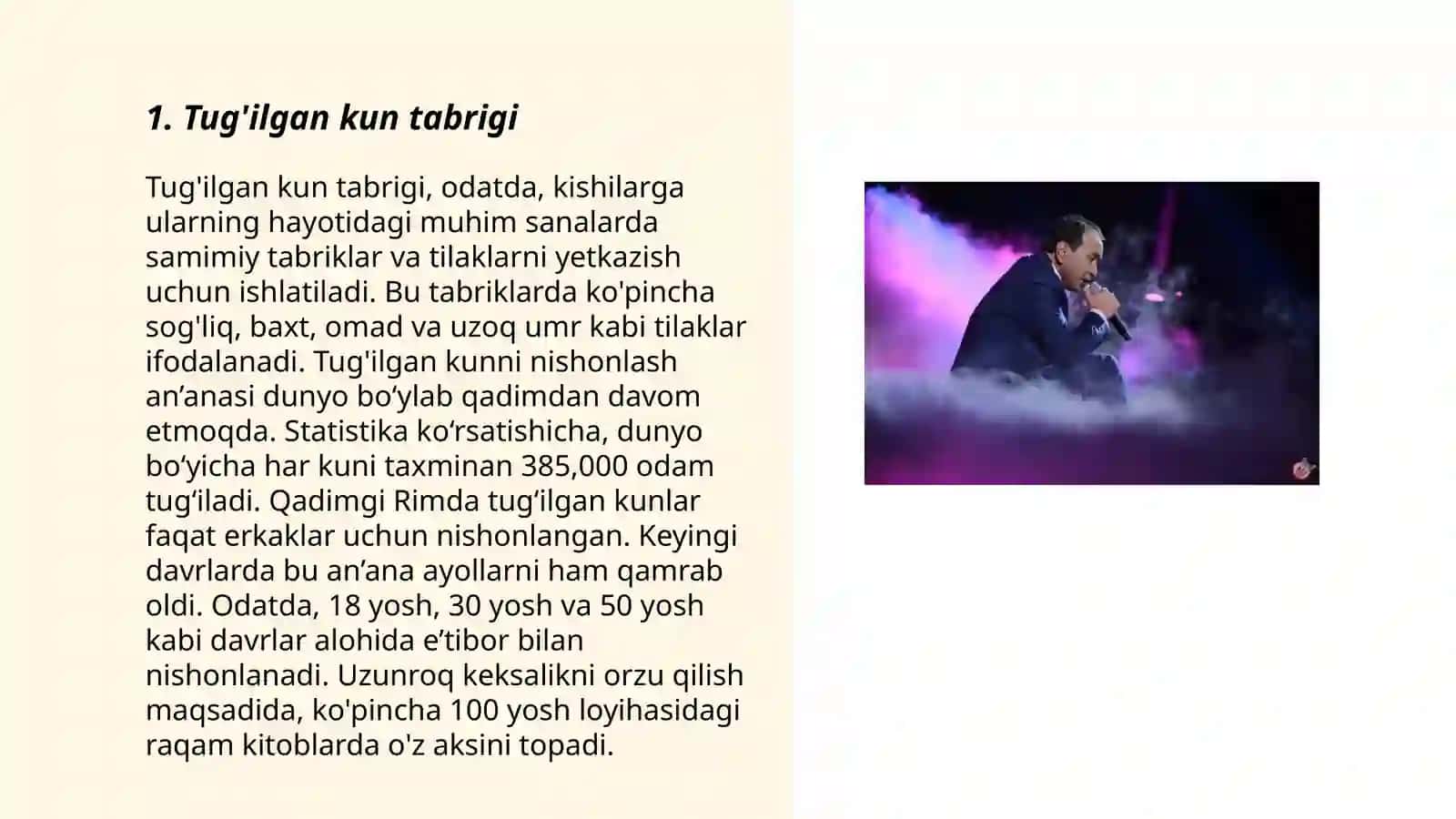 Tug'ilgan kun tabrigi 3