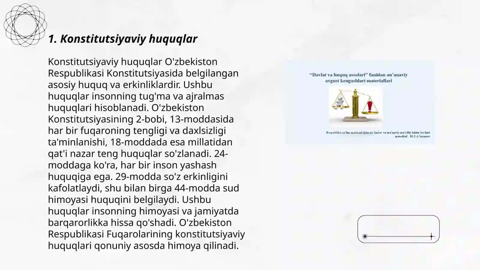 Konstitutsiyaviy huquqlar 3