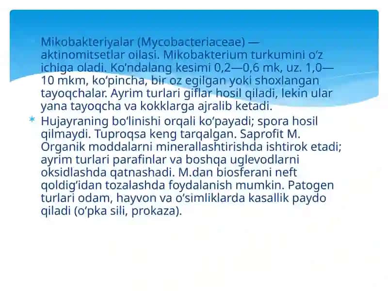 Atipik mikobakteriyalar va ularni amaliyotdagi ahamiyati 3
