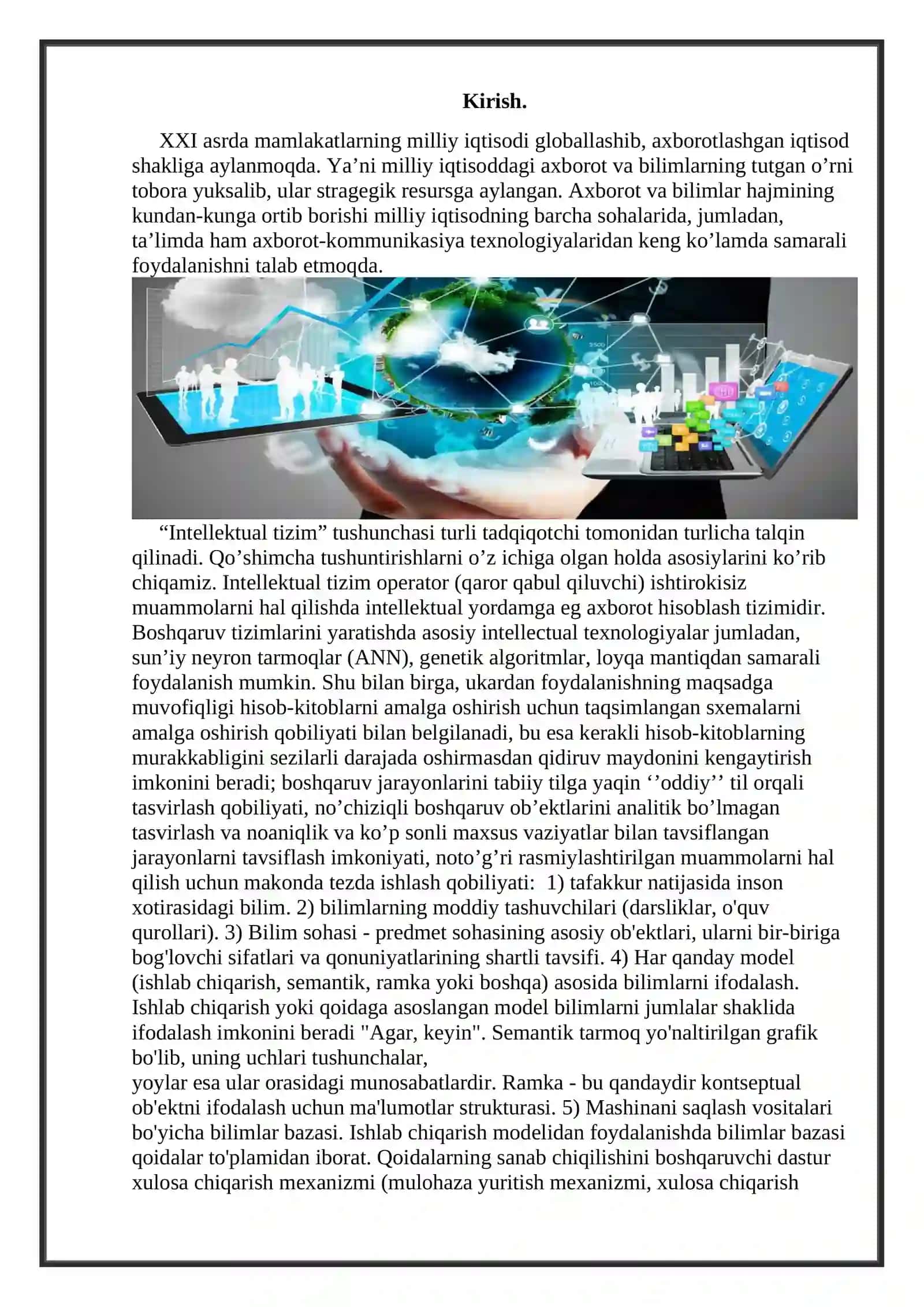 Intellektual tizimlar 3