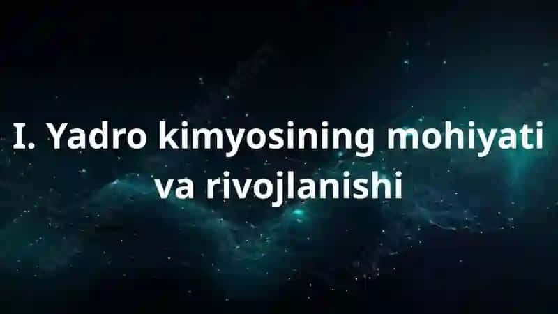 Yadro kimyosining tibbiyotdagi o'rni 3