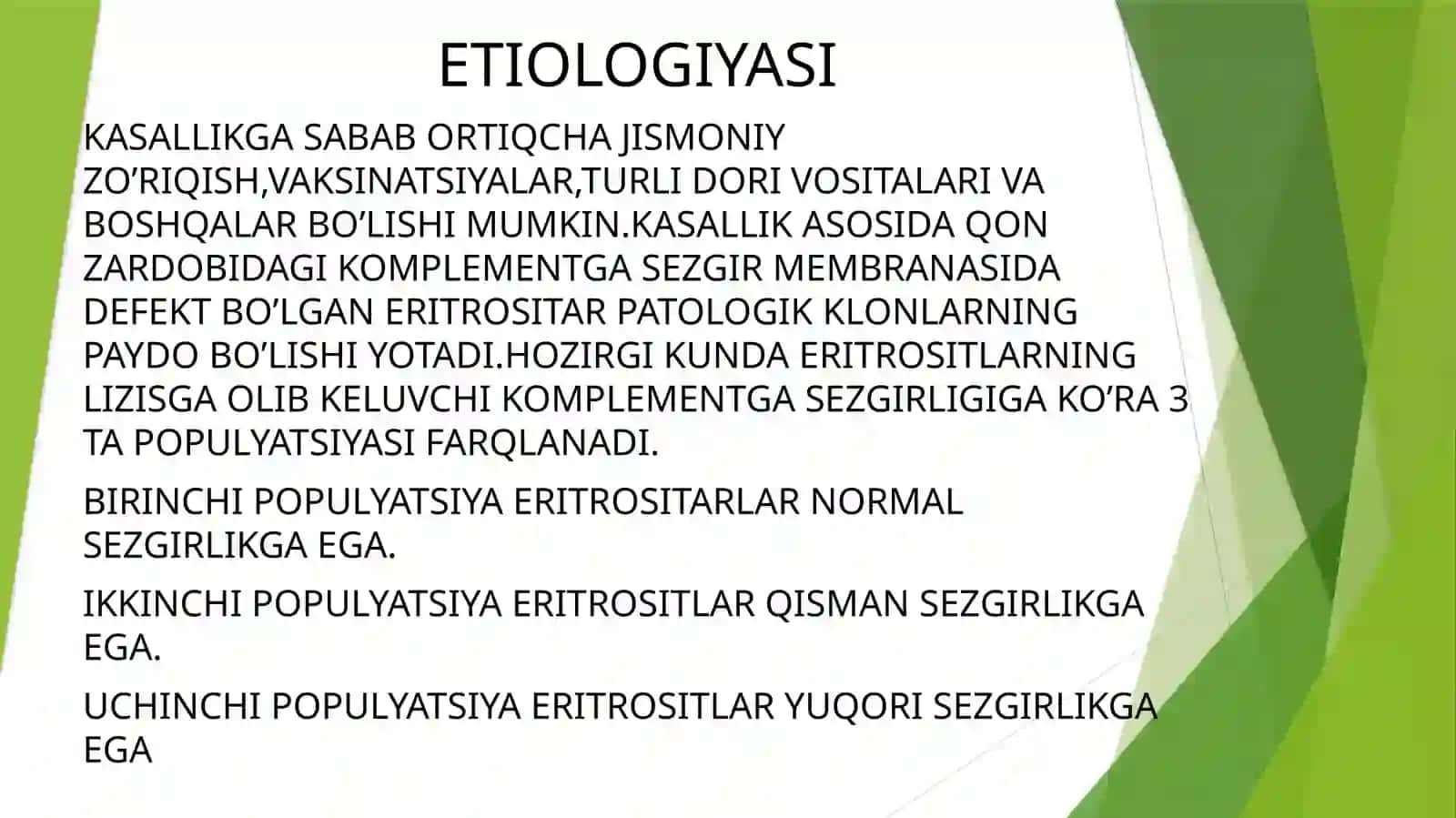 TUNGI PAROKSIZMAL GEMOGLOBINURIYA 3