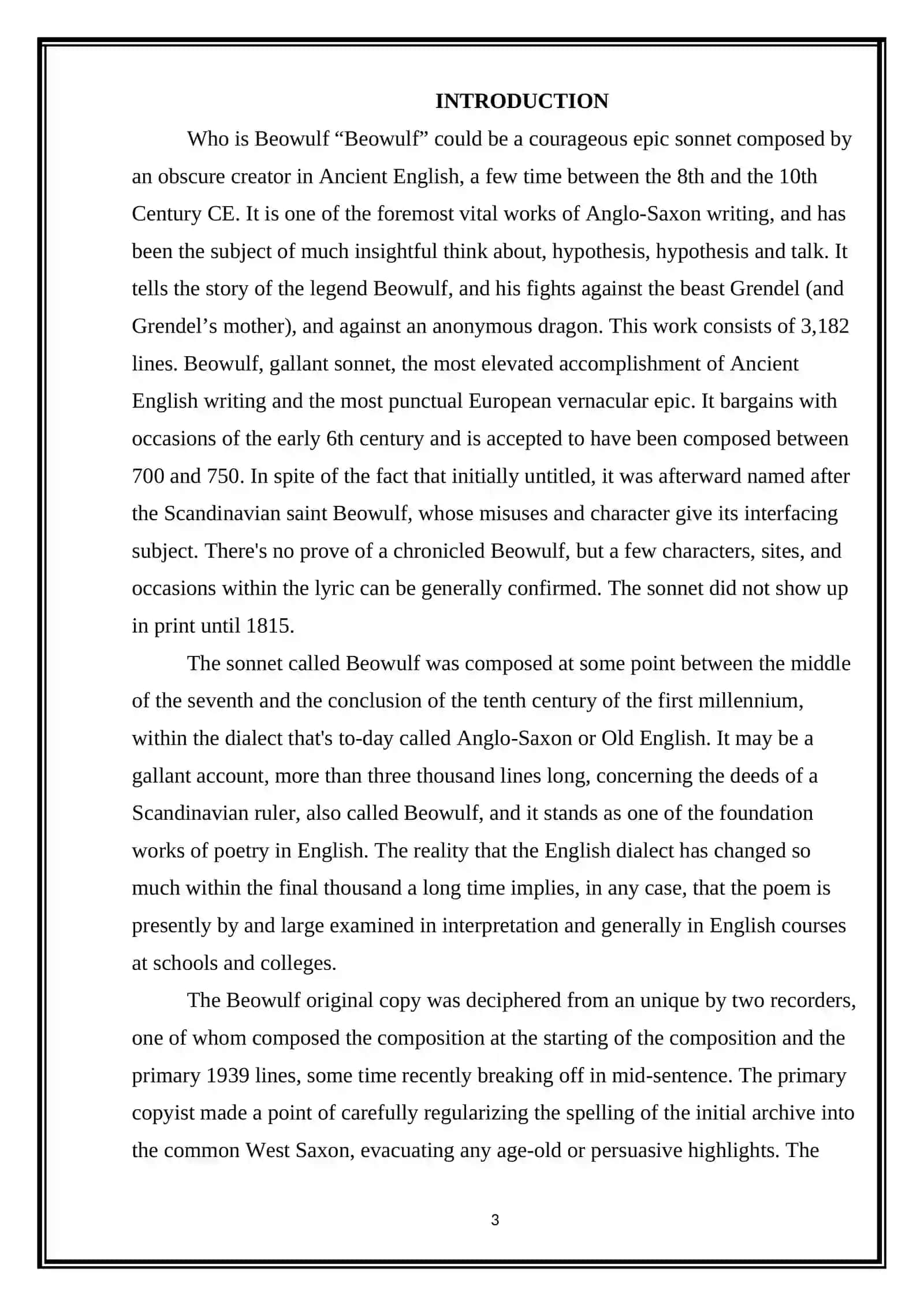 Beowulf 3