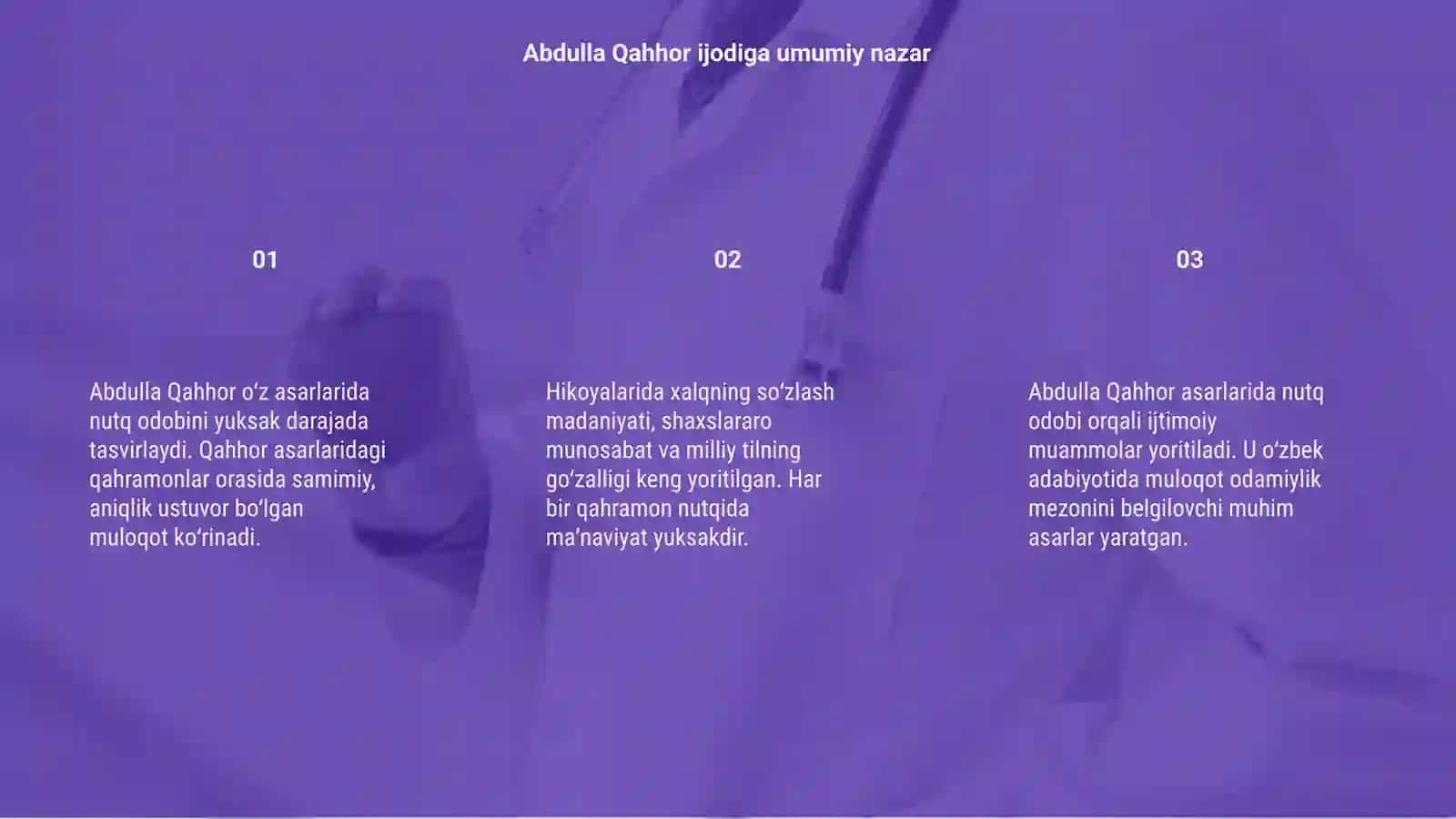 Abdulla Qahhor hikoyalarida nutq odobi 3