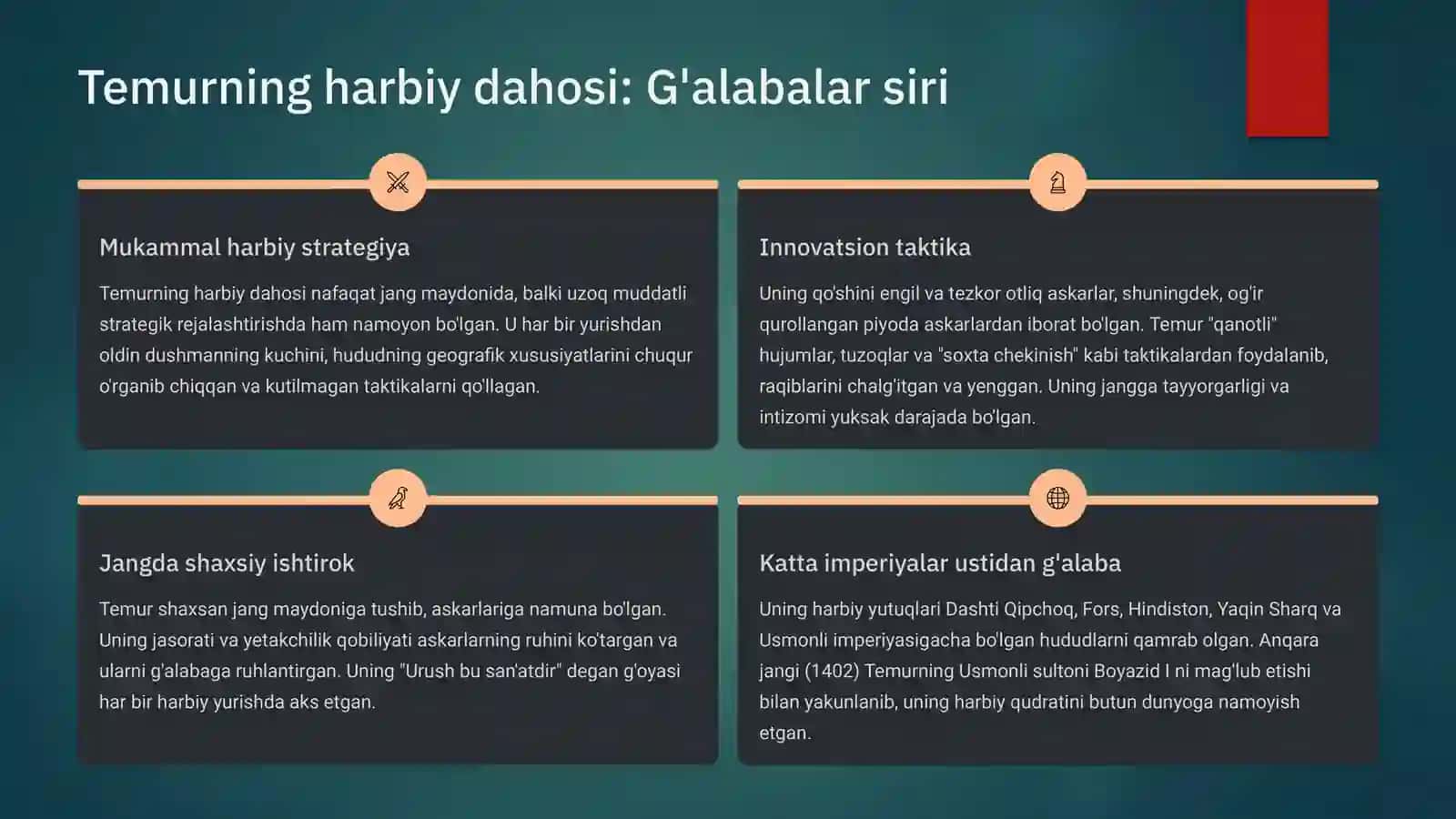 Amir Temur: Buyuk sarkarda va davlat arbobi 3