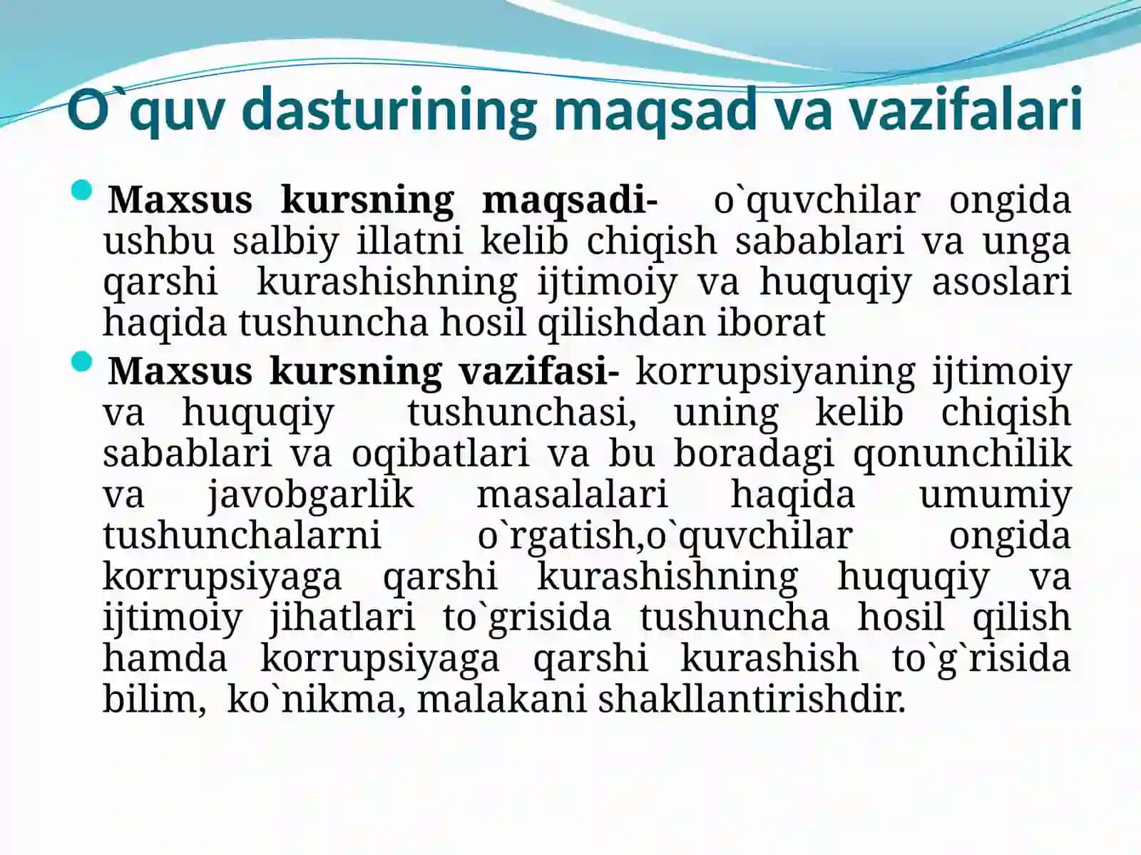 Korrupsiyaga qarshi kurash Usullari 3