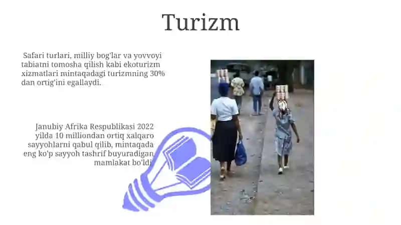 Markaziy va janubiy Afrika xalqlari va xoʻjaligi 3