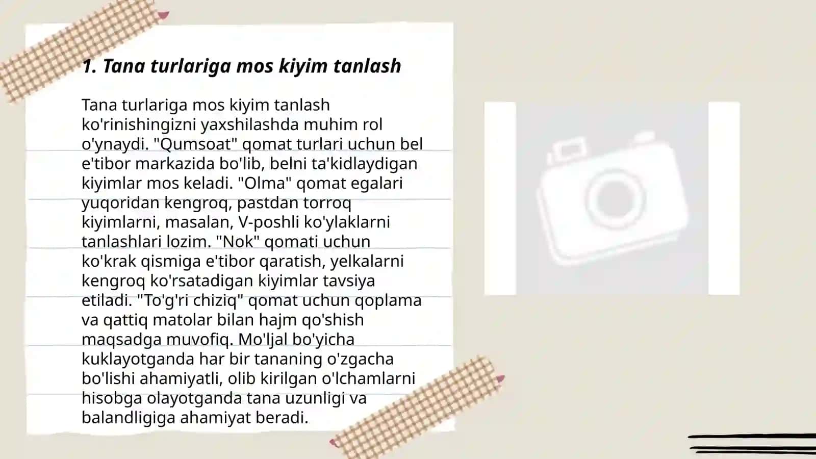 Qomat nuqsonlarini kiyim yordamida ko’zdan yashirish usullari 3