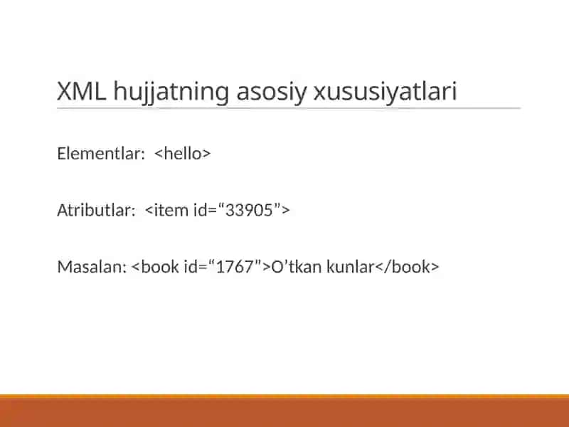 TheeXtensibleMarkupLanguage (XML) 3