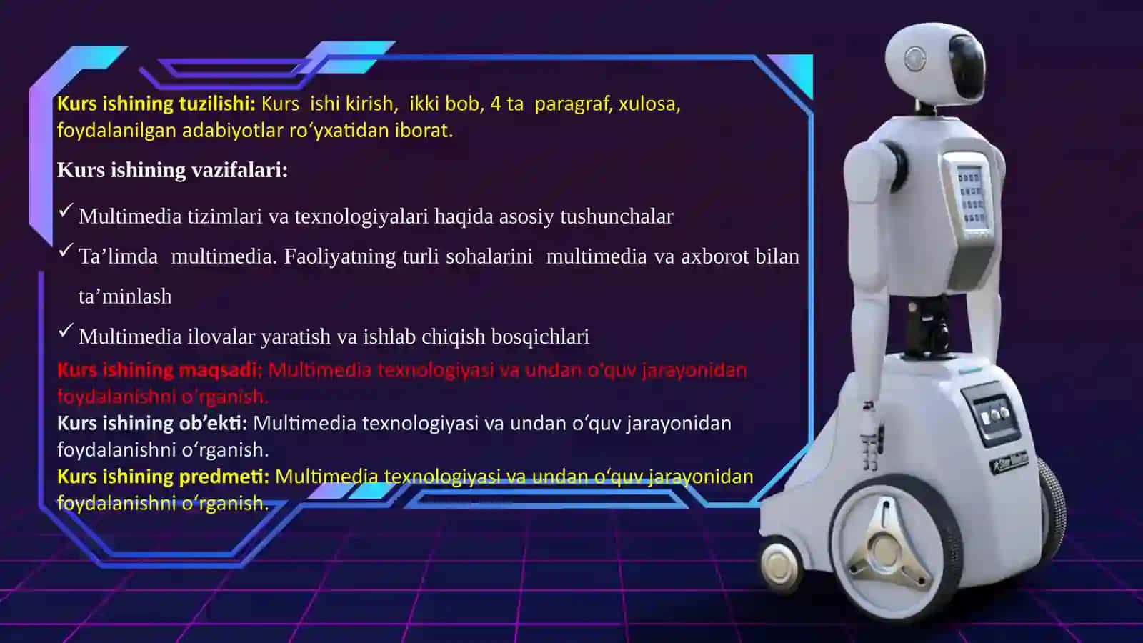 MULTIMEDIYA TEXNOLOGIYASI VA UNDAN O‘QUV JARAYONIDA FOYDALANISH 3
