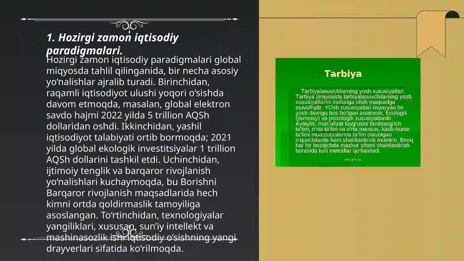 Hozirgi zamon iqtisodiy qarashlari evolutsiyasi 3