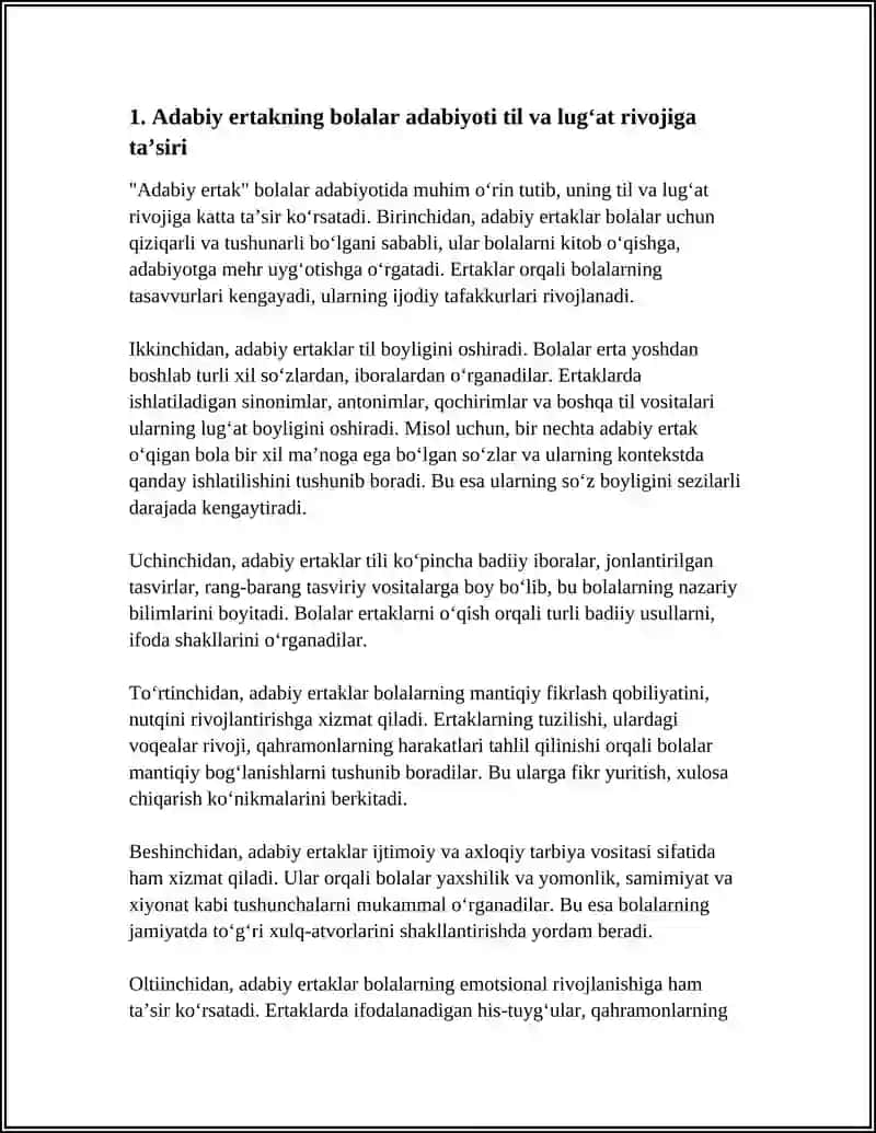 ADABIY ERTAK VA UNING BOLALAR ADABIYOTI TARAQQIYOTIGA TA'SIR 3