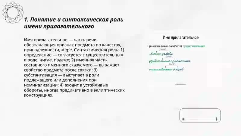 Имя прилагательное 3
