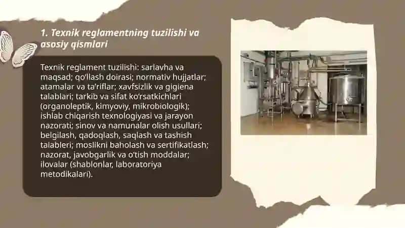 Sut maxsulotlarining texnik reglamentlarning tuzilmasi 3