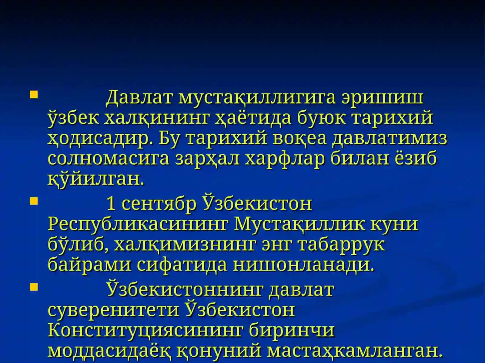 Юрт Тинчлигини Шакллантириш Йўллари 3