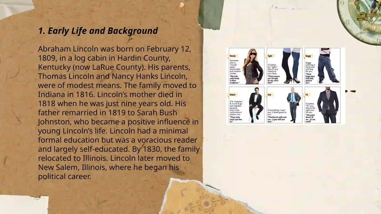 Describing famous people make a presentation on their appearance character life 3