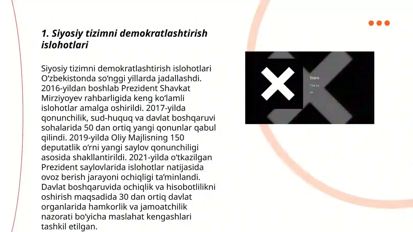 Siyosiy tizimni demokratlashtirish islohotlari 3