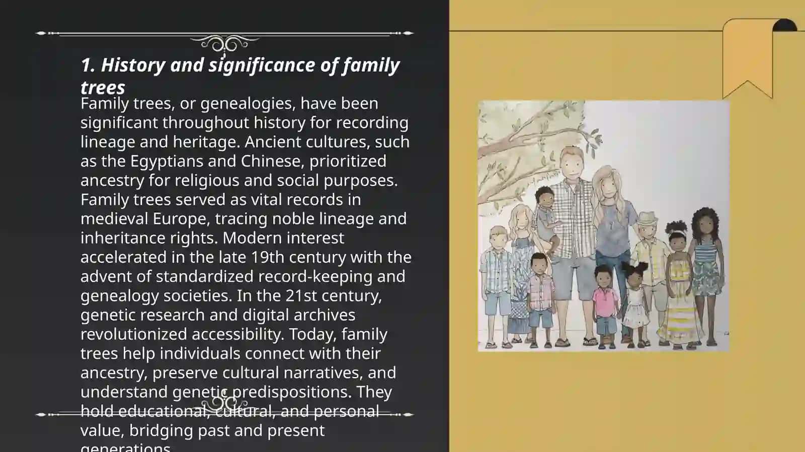 Family values: Family tree and family albom.Types of families.Unbringing children.Family celebrations 3
