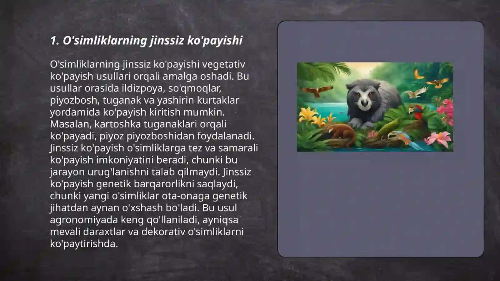 O'simliklarning jinssiz ko'payishi 3