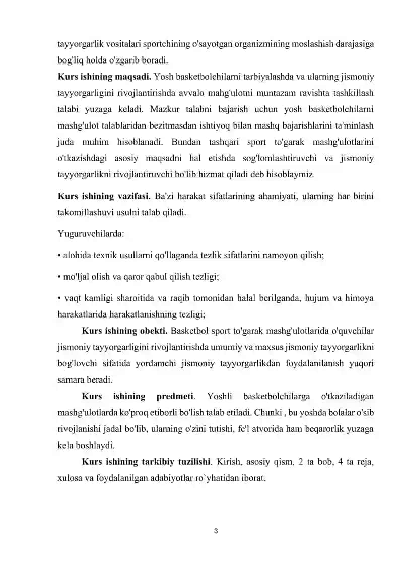 BASKETBOL O`YINIDA MAKTABLARDA SPORT MASHG`ULOTLARINI TASHKIL ETISH VA O`TQAZISHNING AHAMIYATI 3