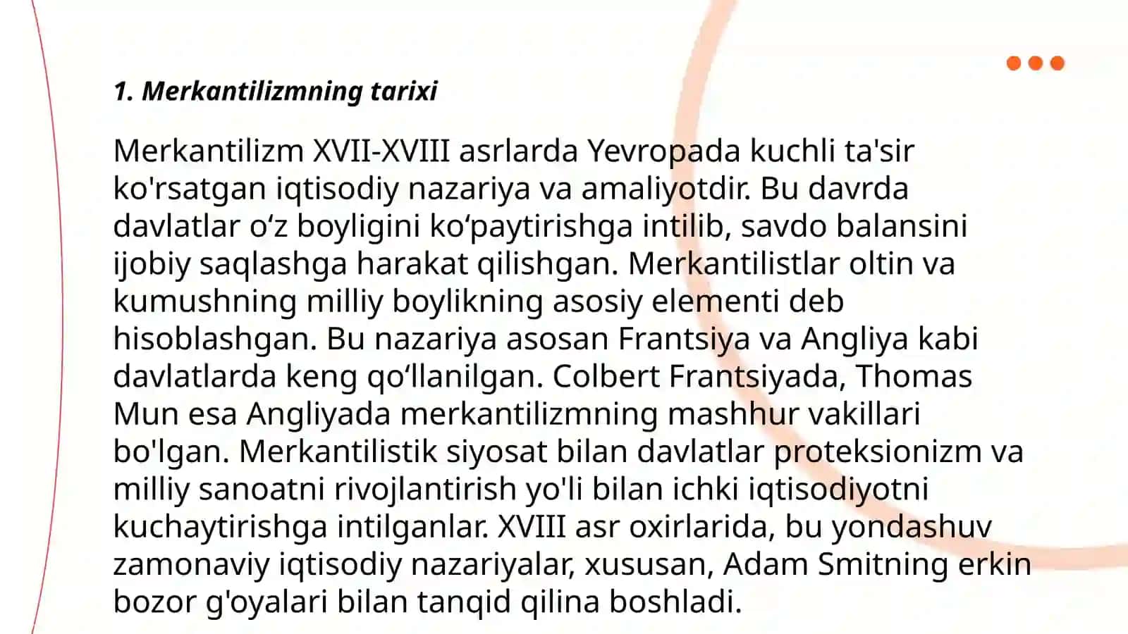 Merkantilizmning tarixi 3