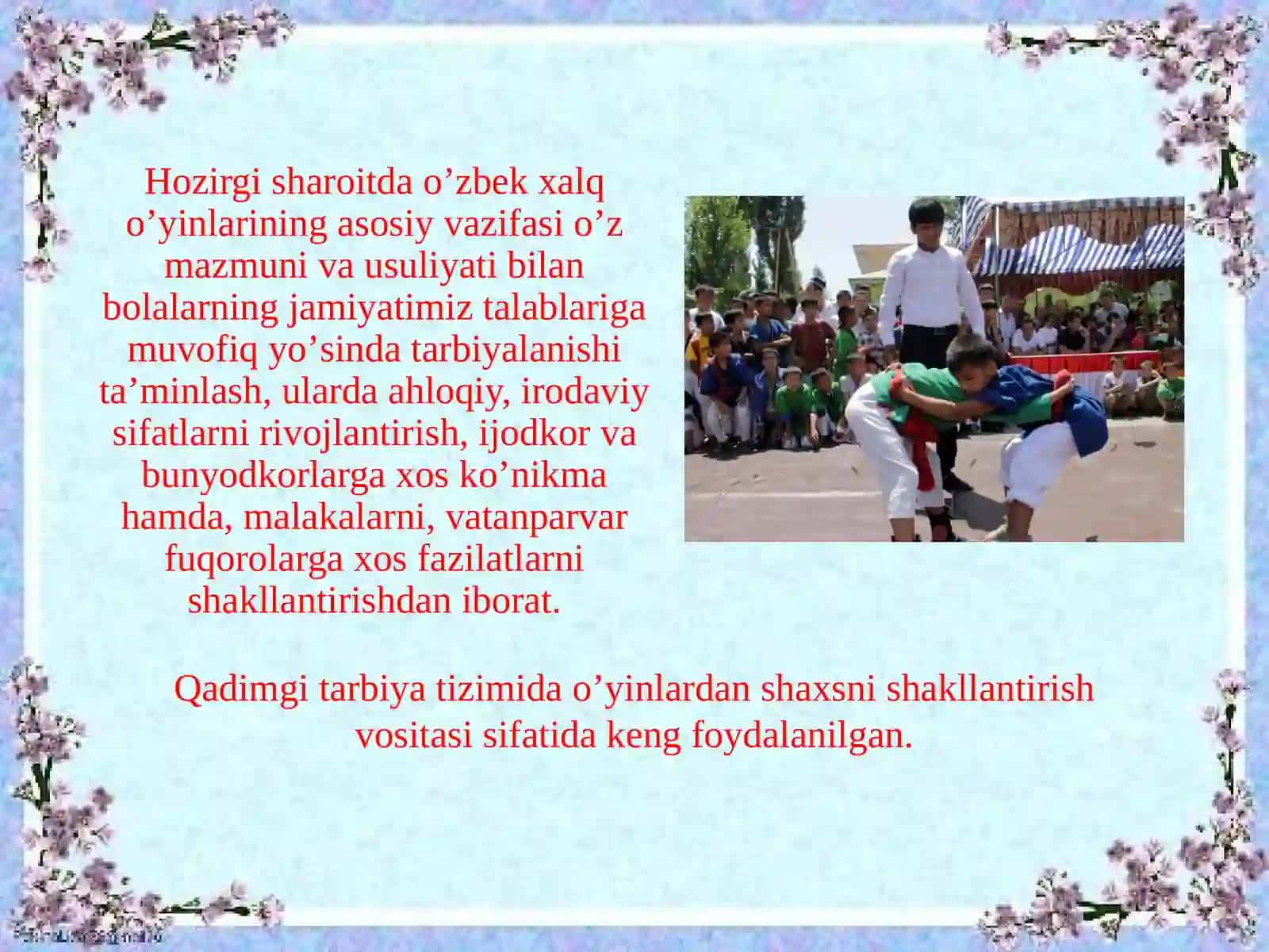 Jismoniymadaniyharakatining turlitaqmorlari 3
