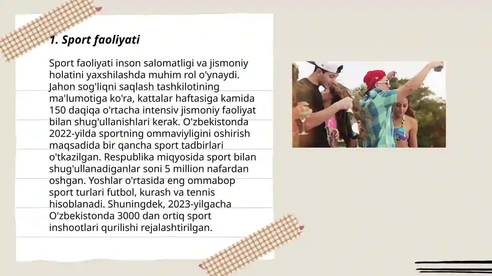 Sport faoliyati 3
