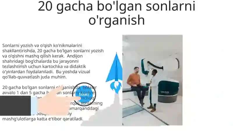 Nomerlashga oʻrgatishga tayyorgarlik 3