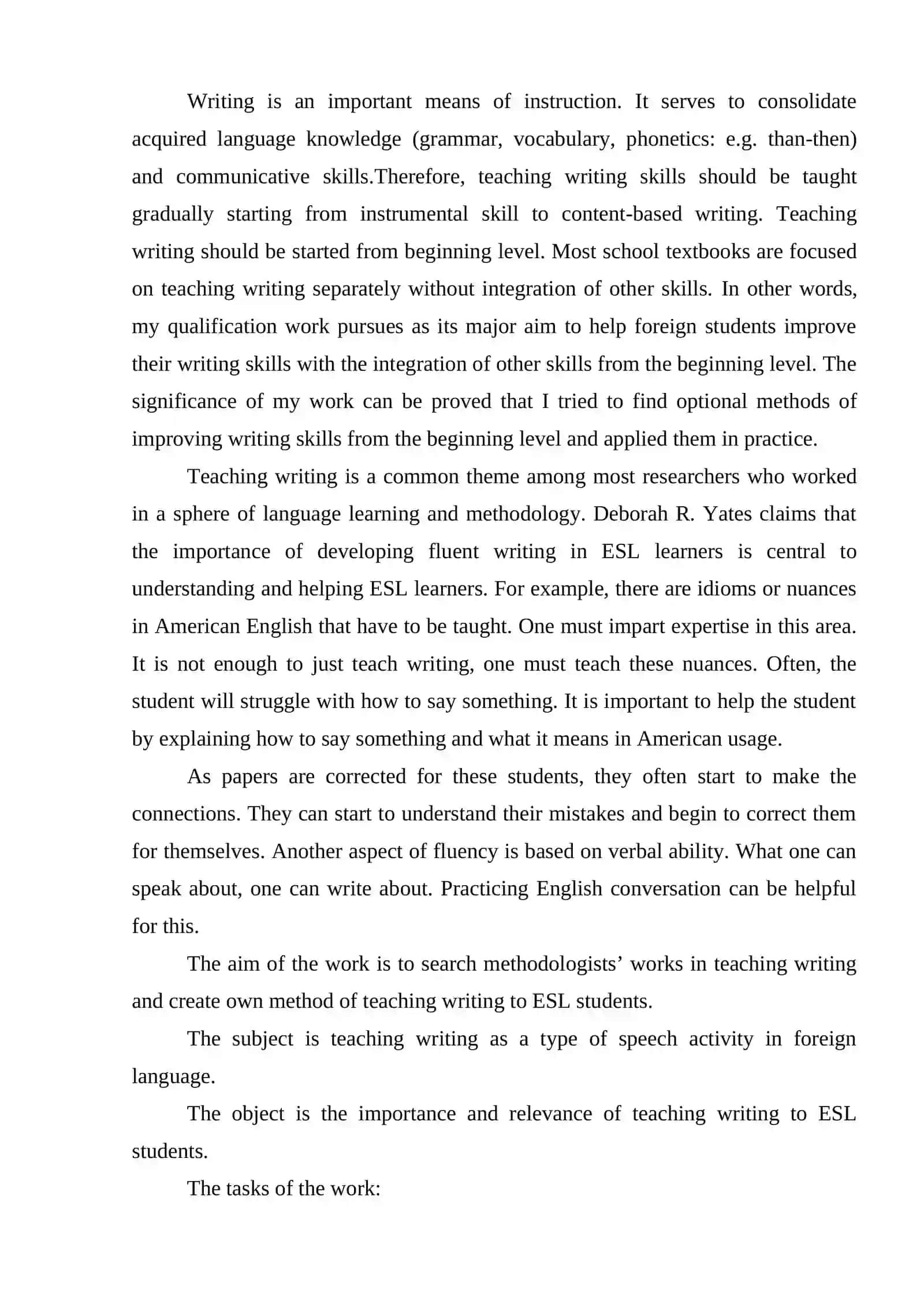 WRITING STRATEGIES FOR ANALYSIS IN HIGHER EDUCATION 3