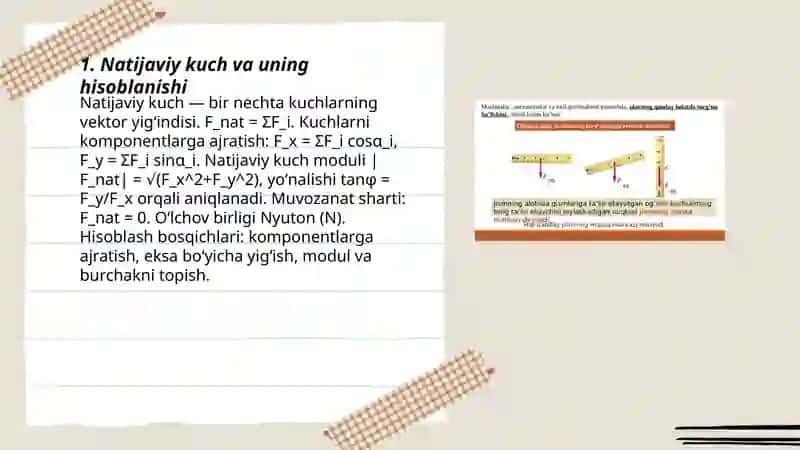 Fizpraktikum mexanika fanidan tayyorlagan taqdimoti 3