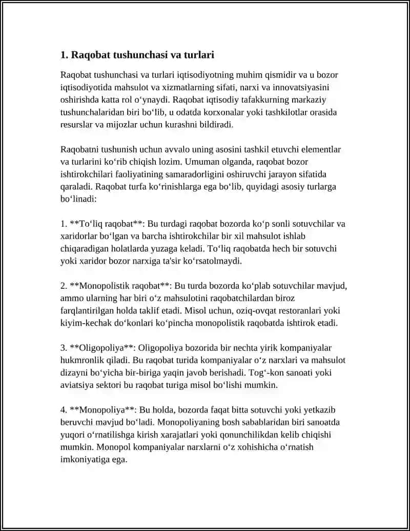KORXONANING RAQOBATLASHUVI 3