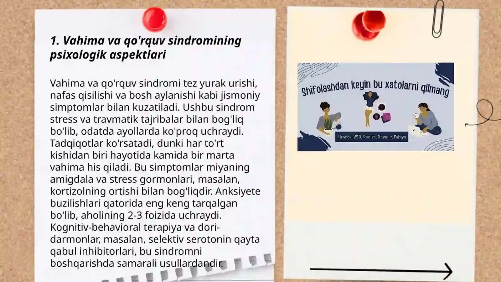 Vahima, qo'rquv va yolg' izlikka intiluvchi sindromiga ega bolalar bilan ishlash metodikasini o'zlashtirish 3