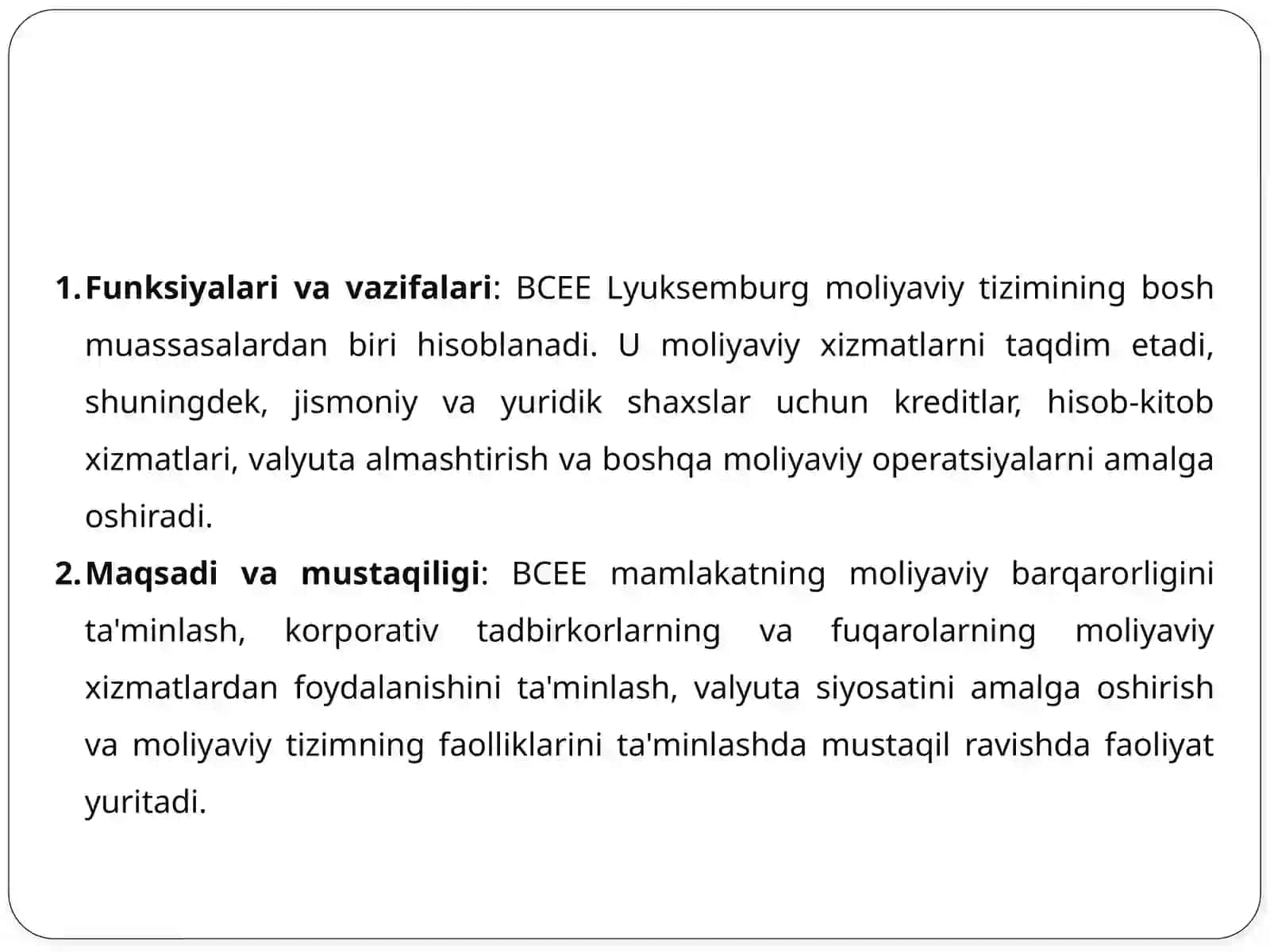 Lyuksemburg Markaziy Banki va O‘zbekiston Asia Alliens Banki 3